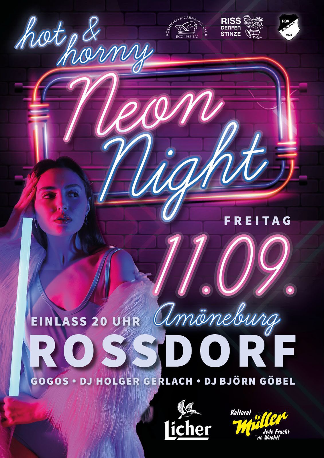 Hot & Horny Neon Night